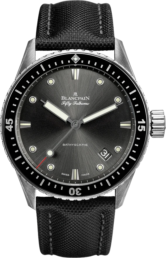 Заказать Blancpain  Fifty Fathoms Bathyscaphe  5000 1110 B52A