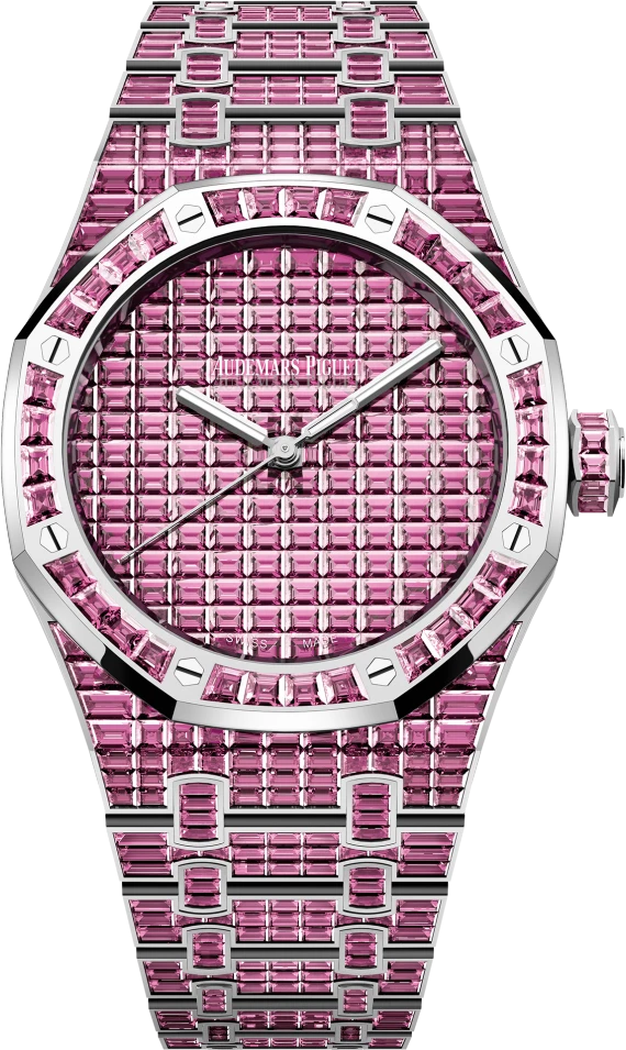 Заказать Audemars Piguet  Royal Oak Selfwinding Pink Tourmaline  15514BC.TM.1284BC.02