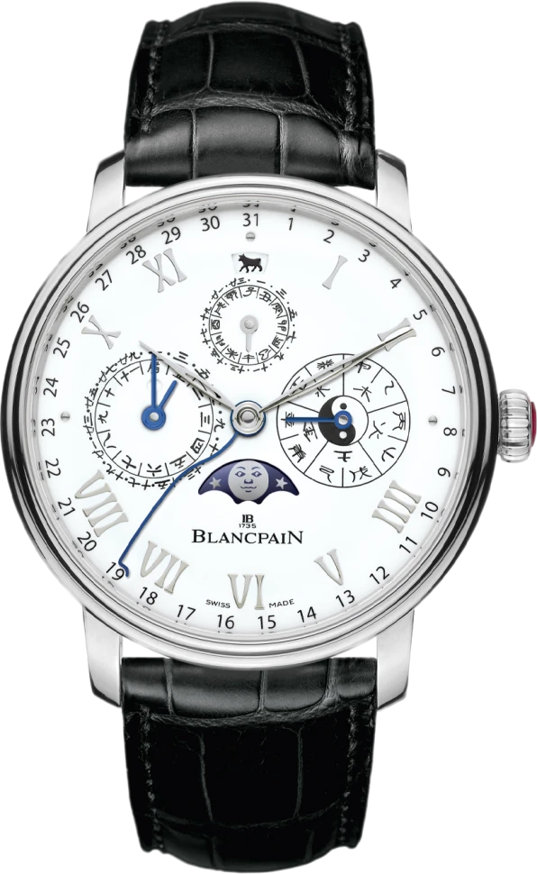 Заказать Blancpain  Villeret Calendrier Chinois Traditionnel  0888I 3431 55B