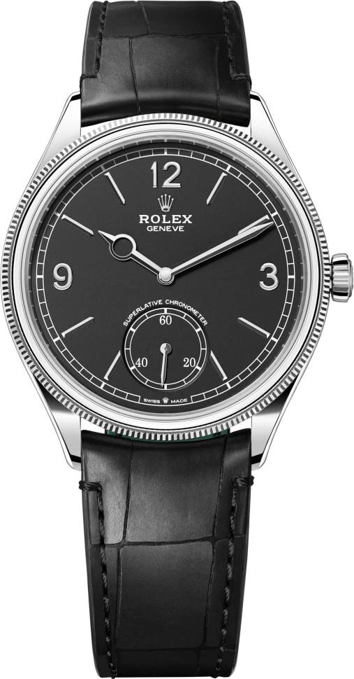 Часы Rolex  1908 White Gold Black Dial  52509