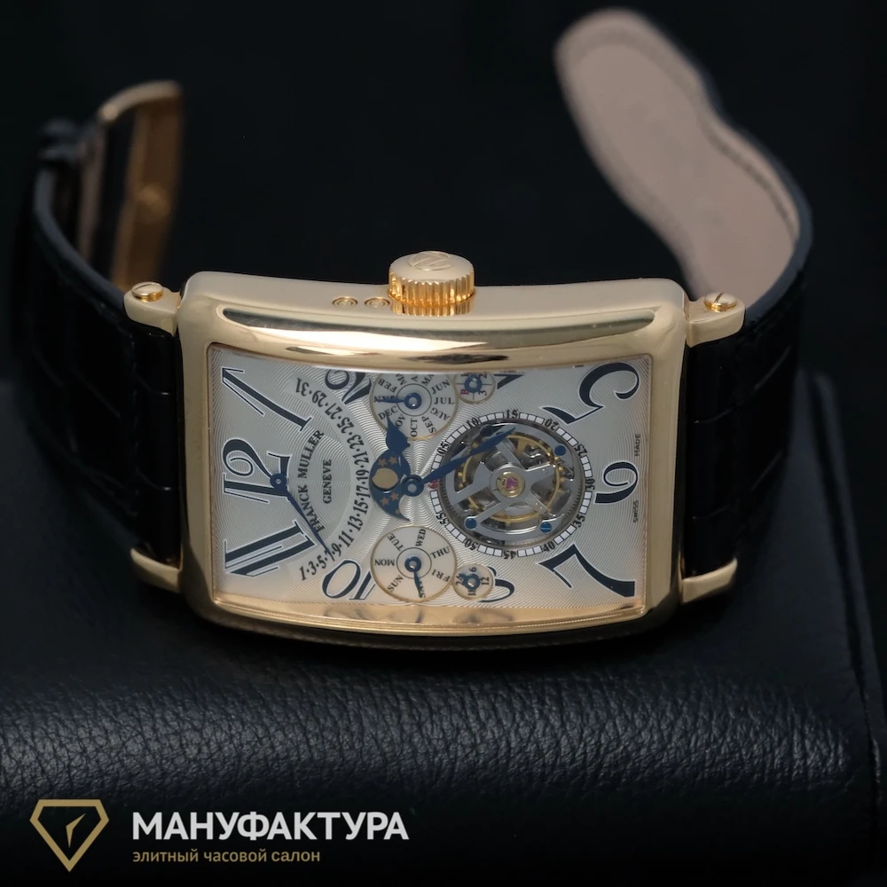 Часы Franck Muller  Perpetual Calendar Rose Gold Silver Dial  1350 T QP