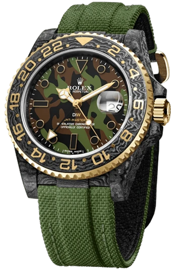 Часы DiW  Gmt Carbon Military 2021  Speedster GMT