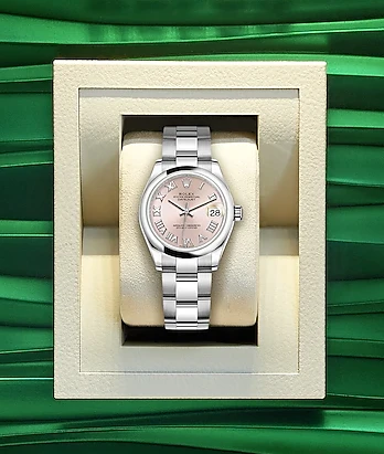 Часы Rolex  Datejust 31 Pink Roman Dial Oyster Bracelet   278240