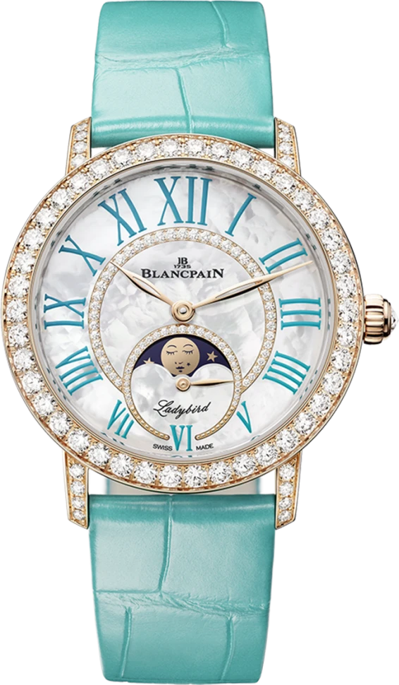 Заказать Blancpain  Ladybird Colors Phases De Lune  3662A 2954 55B