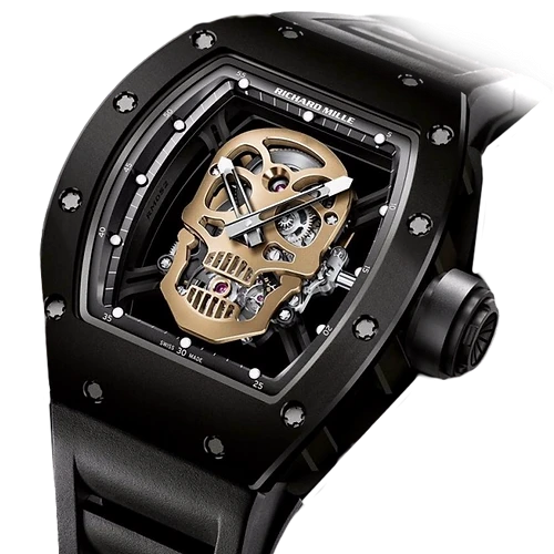 Часы Richard Mille  52-01 'Skull' Black Ceramic Limited Edition Of 30  RM 52-01