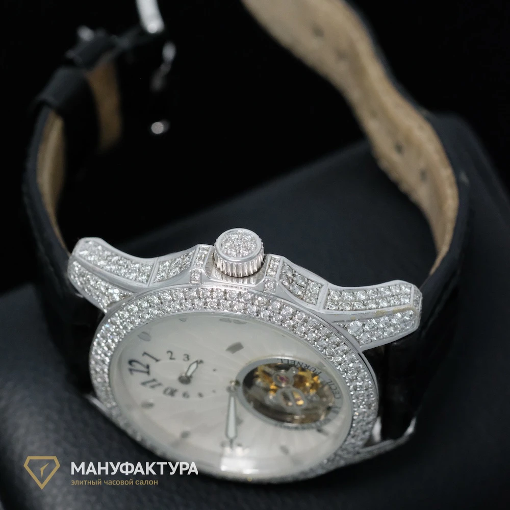 Часы Cecil Purnell  Tourbillion Custom Diamonds  10220ST 