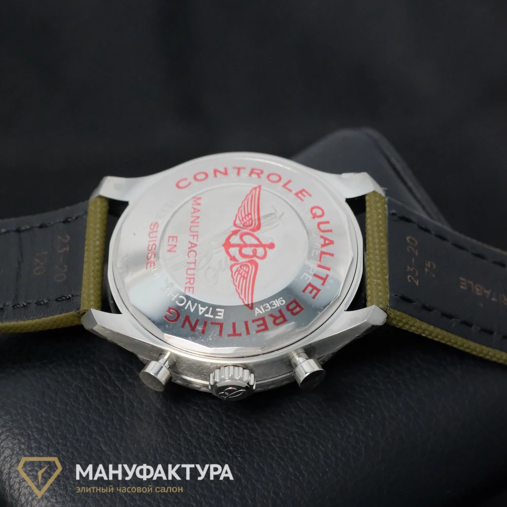 Часы Breitling  Aviator 8 Chronograph 43 Curtiss Warhawk  A133161A1L1X1