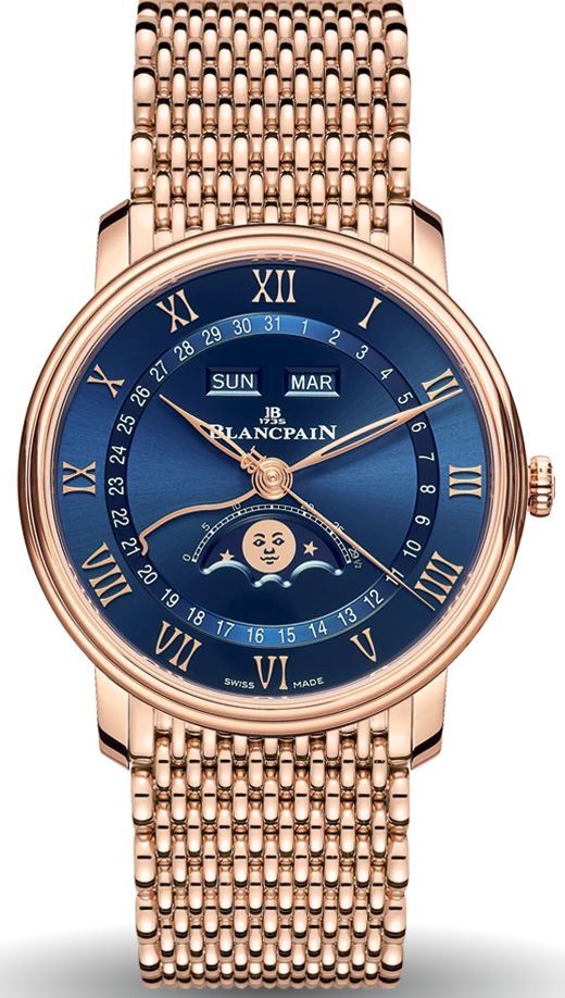 Заказать Blancpain  Villeret Quantième Complet  6654 3640 MMB