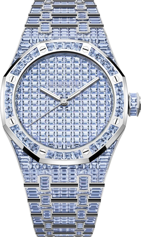 Заказать Audemars Piguet  Royal Oak Selfwinding Tanzanite  15514BC.TF.1284BC.02