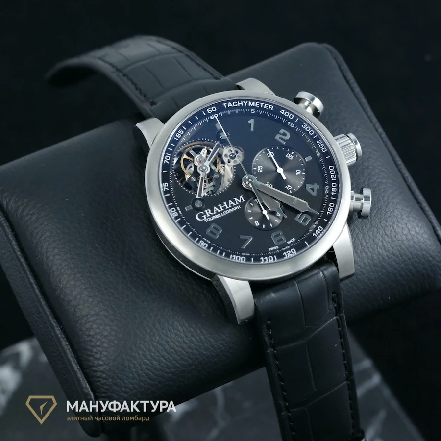 Часы Graham  Silverstone Tourbillograph  2TSAS.B02A