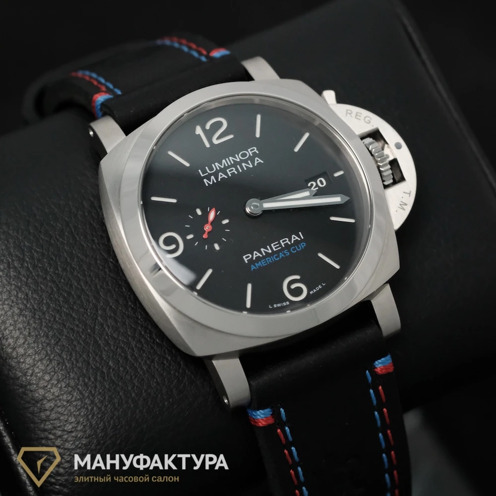 Часы Panerai  Luminor Marina 1950 America’s Cup 3 Days Automatic Acciaio 44Mm  PAM00727