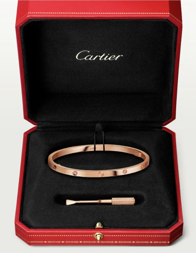 Украшение Cartier  Love Bracelet, Small Model, 6 Diamonds Rg  B6047617 