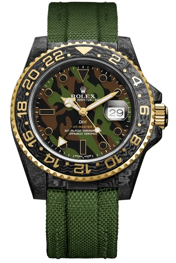 Часы DiW  Gmt Carbon Military 2021  Speedster GMT