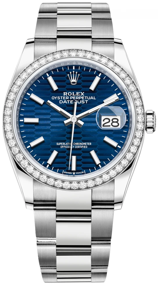 Заказать Rolex  Datejust Oyster Perpetual 36 Mm  m126284rbr-0042