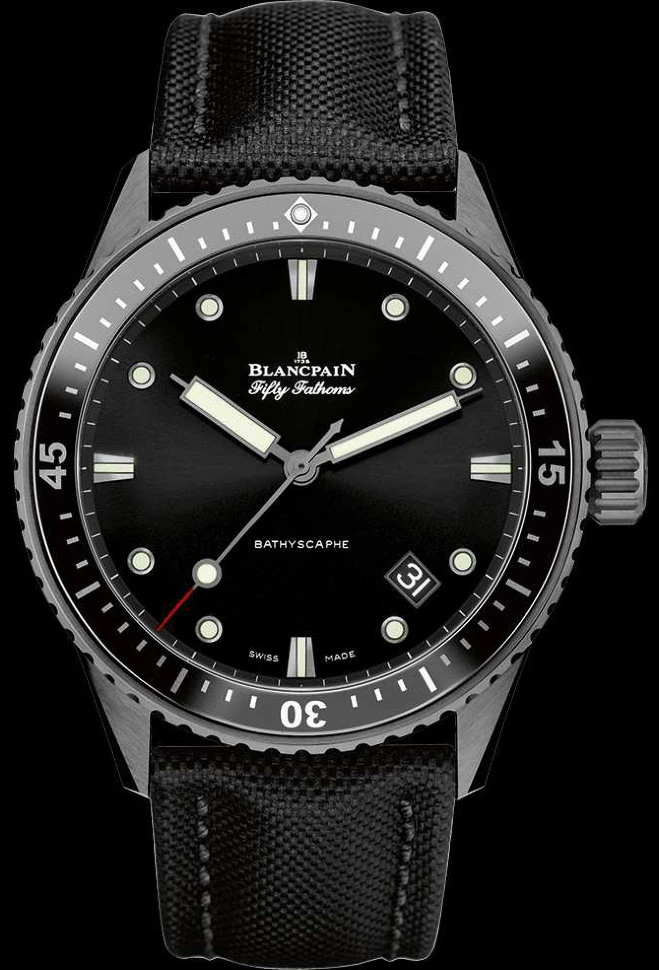 Заказать Blancpain  Fifty Fathoms Bathyscaphe  5100B 1110 NABA