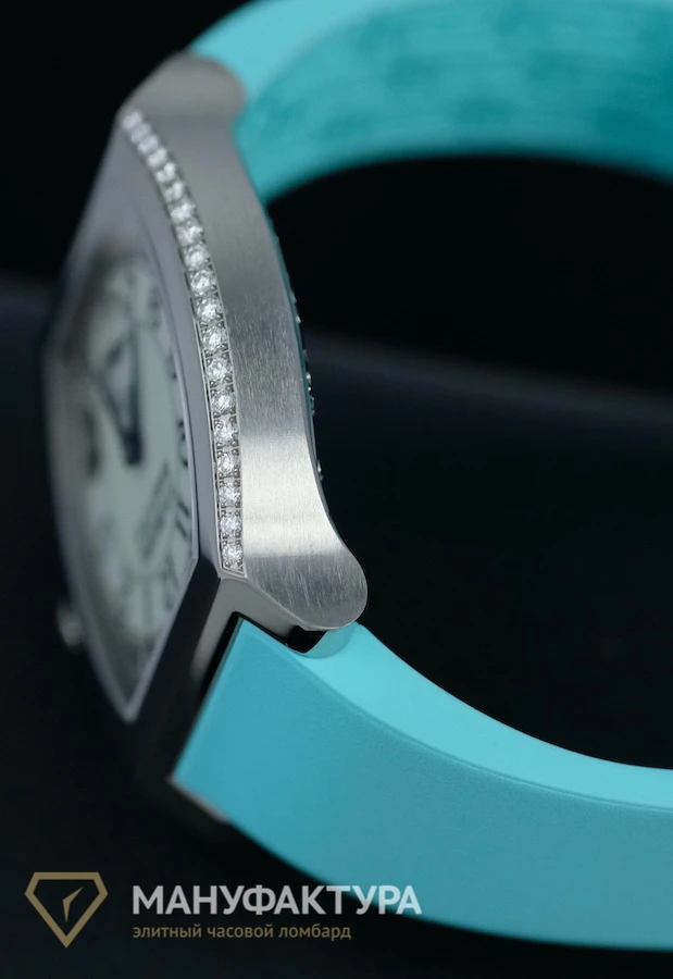 Часы F.P. Journe  Titanium Set With Diamonds Turquoise  Elegante