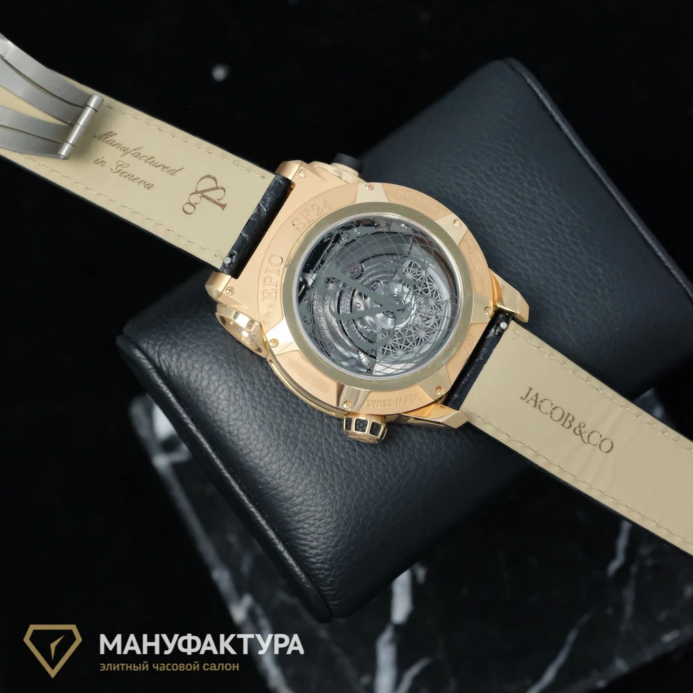Часы Jacob &amp; Co  Epic Sf24 Tourbillon Rose Gold  ES102.40.NS.LC.A