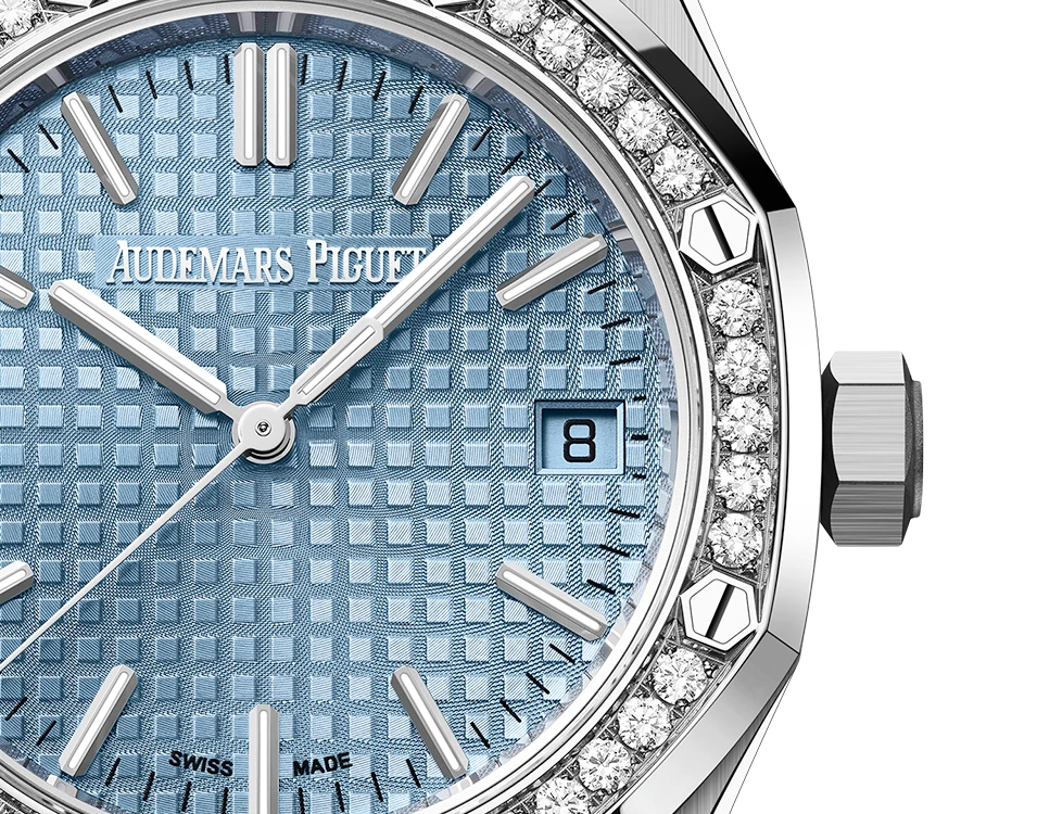 Часы Audemars Piguet  Royal Oak Selfwinding 37mm Ice Blue  15551ST.ZZ.1356ST.04