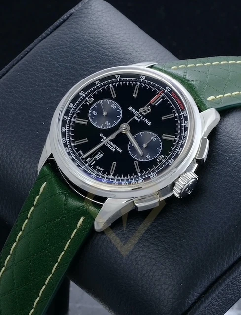 Часы Breitling  Premier B01 Chronograph 42 Bentley British Racing Green  AB0118A11L1X1