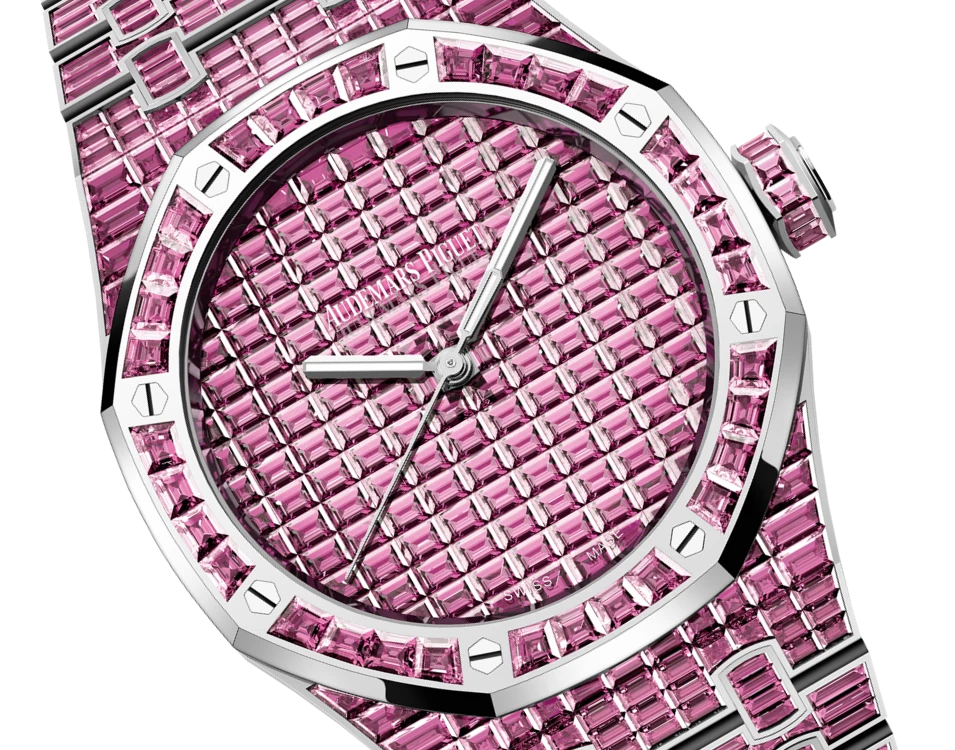 Заказать Audemars Piguet  Royal Oak Selfwinding Pink Tourmaline  15514BC.TM.1284BC.02