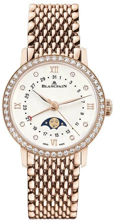 Заказать Blancpain  Villeret Quantieme Phases De Lune  6106 2987 MMB
