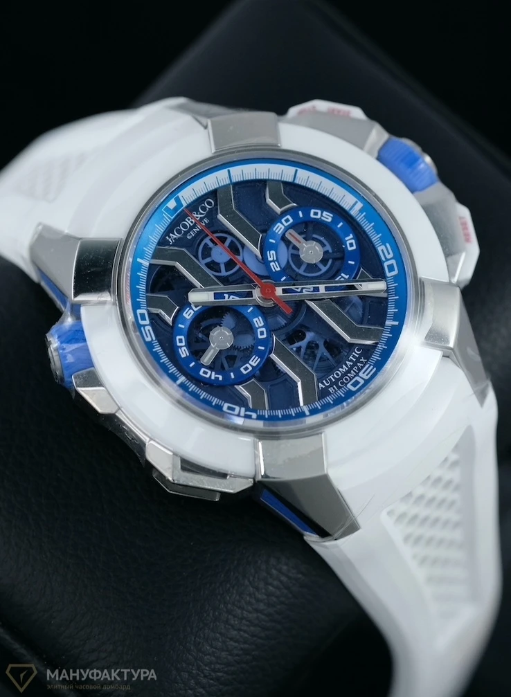 Часы Jacob &amp; Co  Epic X Chrono Summer Edition  EC313.20.PE.LL.GHB4D