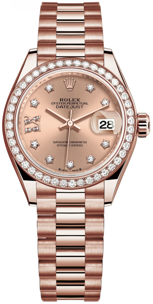 Заказать Rolex  Lady-Datejust Oyster Perpetual 28 Mm  m279135rbr-0029