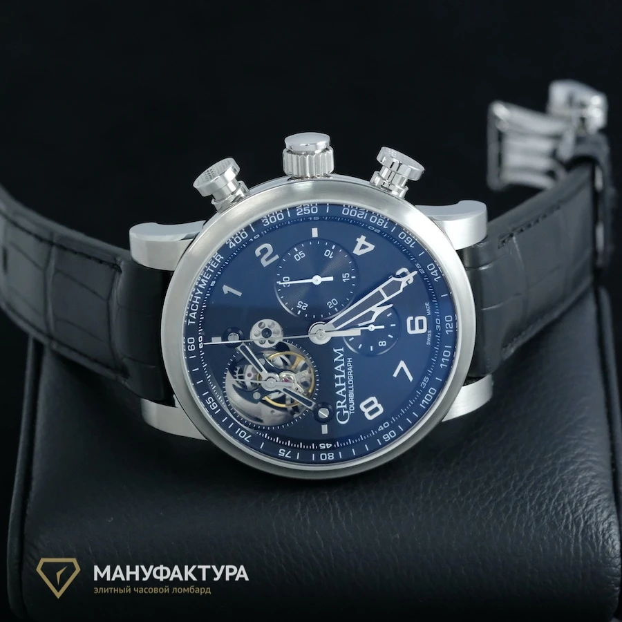 Часы Graham  Silverstone Tourbillograph  2TSAS.B02A