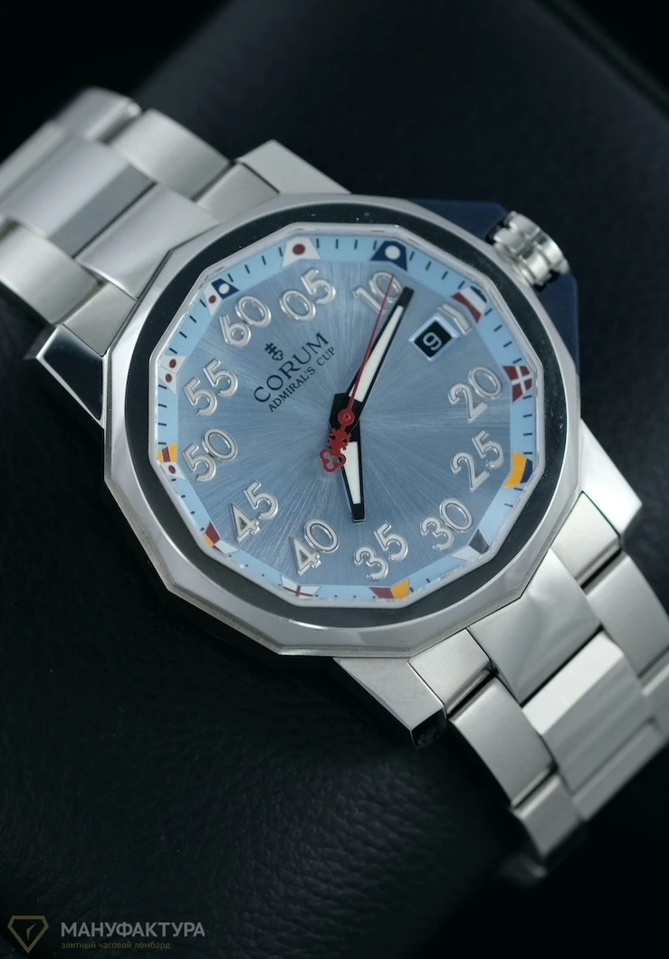 Часы Corum  Admiral's Cup Automatic Light Blue Dial  A082/03376