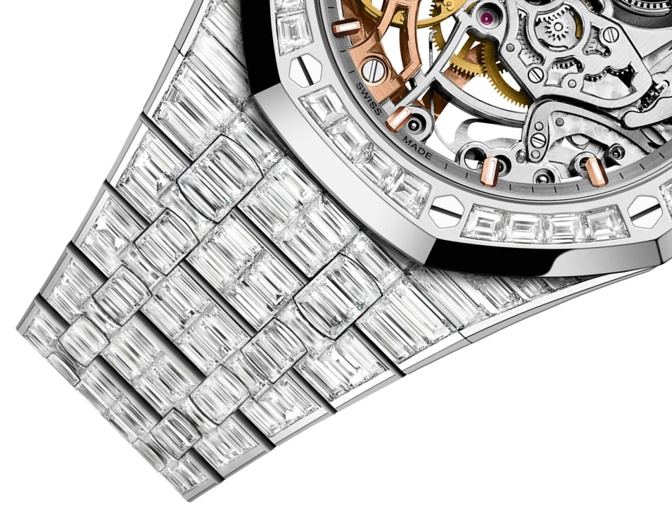 Заказать Audemars Piguet  Royal Oak Frosted Gold Double Balance Wheel Openworked  15469BC.ZZ.1260BC.01-A