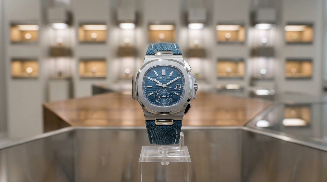 Архитектура сложной классики: Patek Philippe Nautilus 5980/60G-001