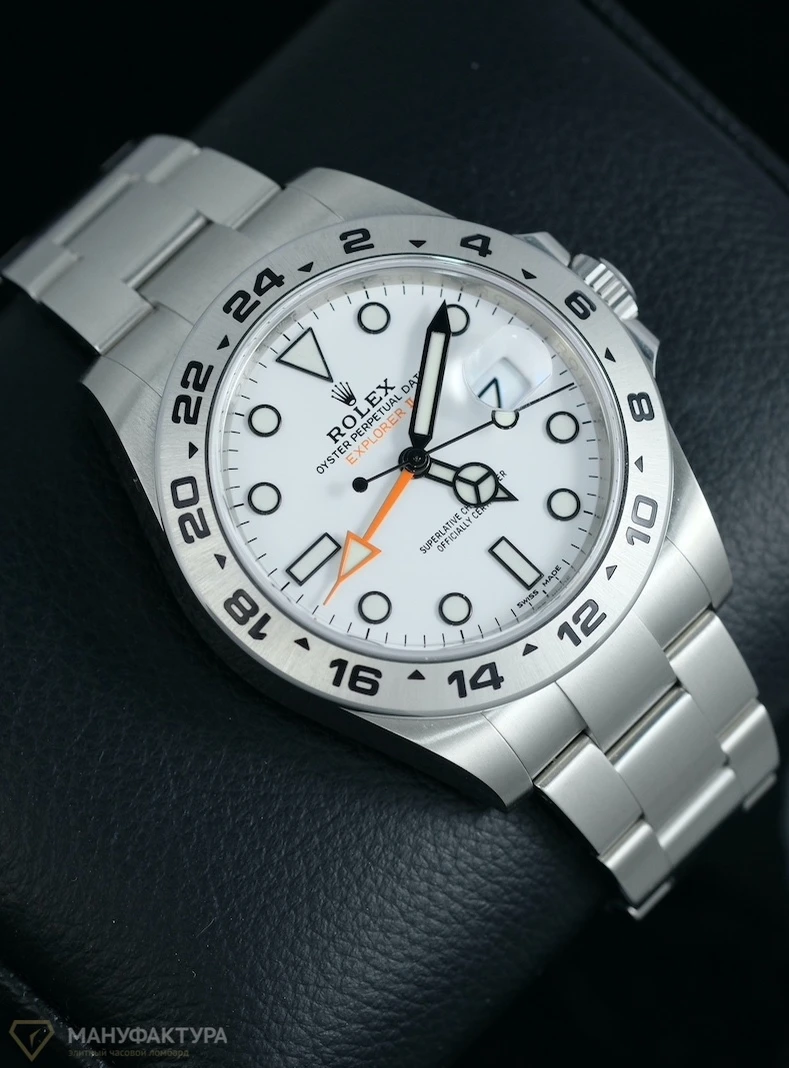 Часы Rolex  Explorer Ii White Dial 2021  216570 