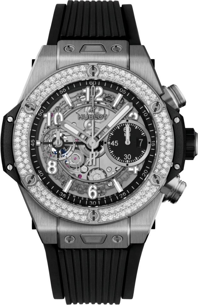 Заказать Hublot  Big Bang Unico Titanium Diamonds  441.NX.1171.RX.1104