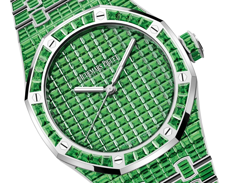 Заказать Audemars Piguet  Royal Oak Selfwinding Tsavorite  15514BC.TV.1284BC.02