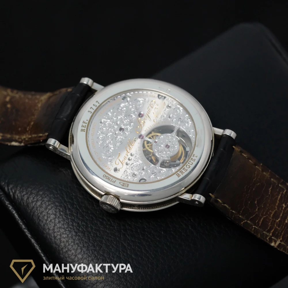 Часы Breguet  Grand Complication Tourbillon Perpetual Calendar Platinum 39Mm  3757PT/1E/9V6