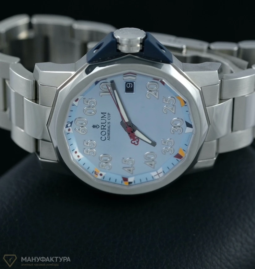Часы Corum  Admiral's Cup Automatic Light Blue Dial  A082/03376