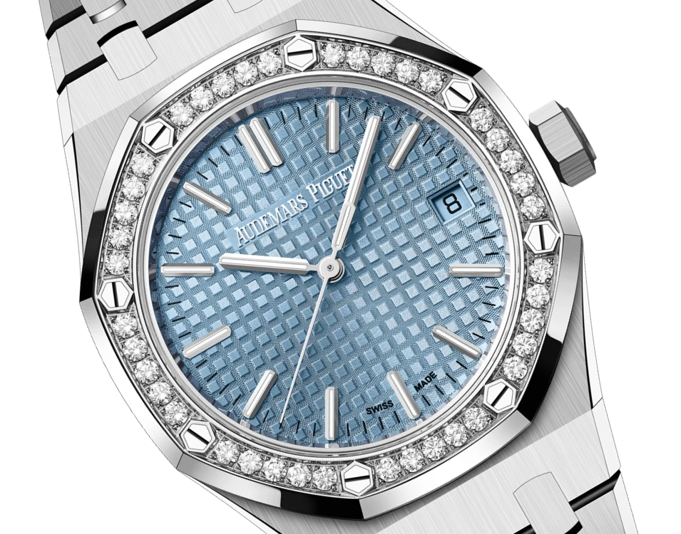 Часы Audemars Piguet  Royal Oak Selfwinding 37mm Ice Blue  15551ST.ZZ.1356ST.04