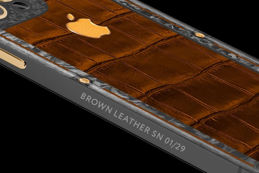 Кастомный Телефон Designa Individual  Brown Leather  
