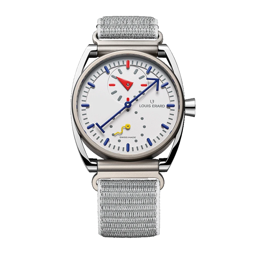 Часы Louis Erard  Сэт Из Двух Часов Louis Erard X Alain Silberstein Blanche Excellence La Semaine  75357TT01.BTT83 и 85358TT01.BTT83