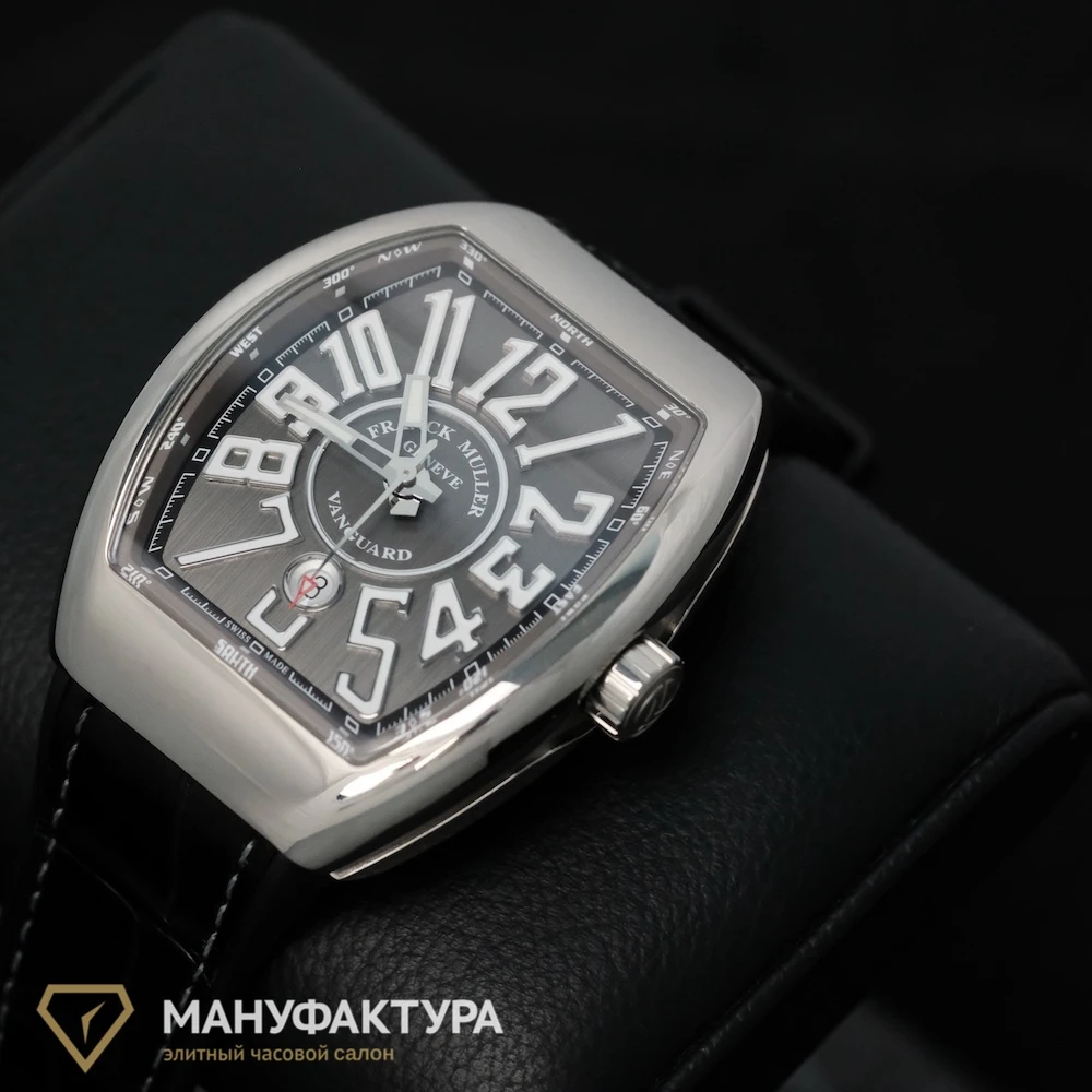 Часы Franck Muller  Vanguard Steel 45Mm Grey Dial  V 45 SC DT