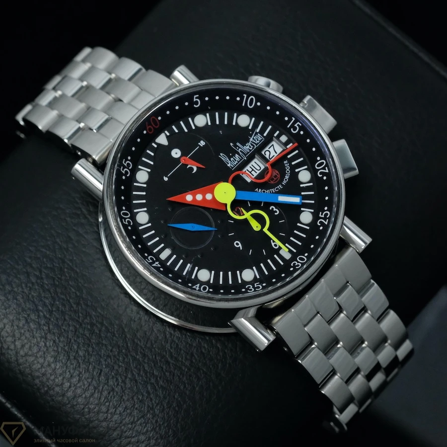 Часы Alain Silberstein  Krono Bauhaus 39,5 Mm Limited Edition  LWO 5100