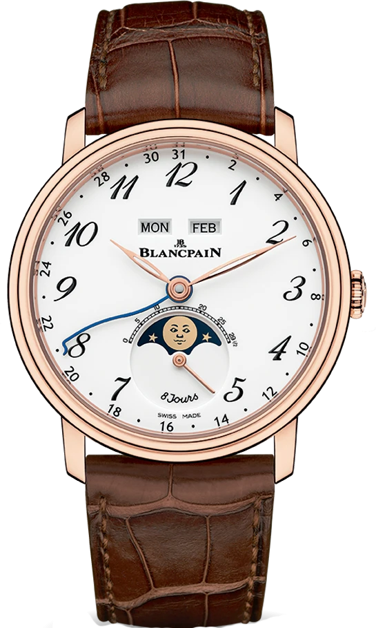 Заказать Blancpain  Villeret Quantieme Complet 8 Jours  6639A 3631 55A