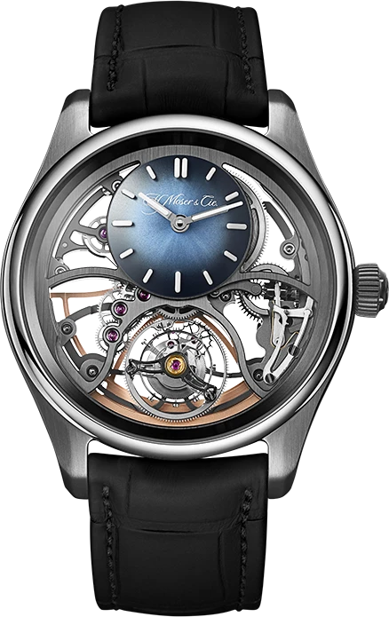 Заказать H. Moser &amp; Cie  H. Moser &amp; Cie Pioneer Cylindrical Tourbillon Skeleton  3811-1200