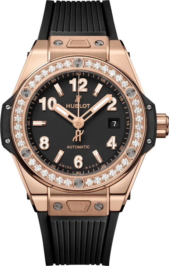 Заказать Hublot  Big Bang One Click King Gold Diamonds  485.OX.1180.RX.1204