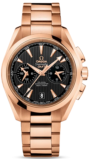 Заказать Omega  Seamaster Aqua Terra 150 M Co-Axial Gmt Chronograph 43 Mm  231.50.43.52.06.001