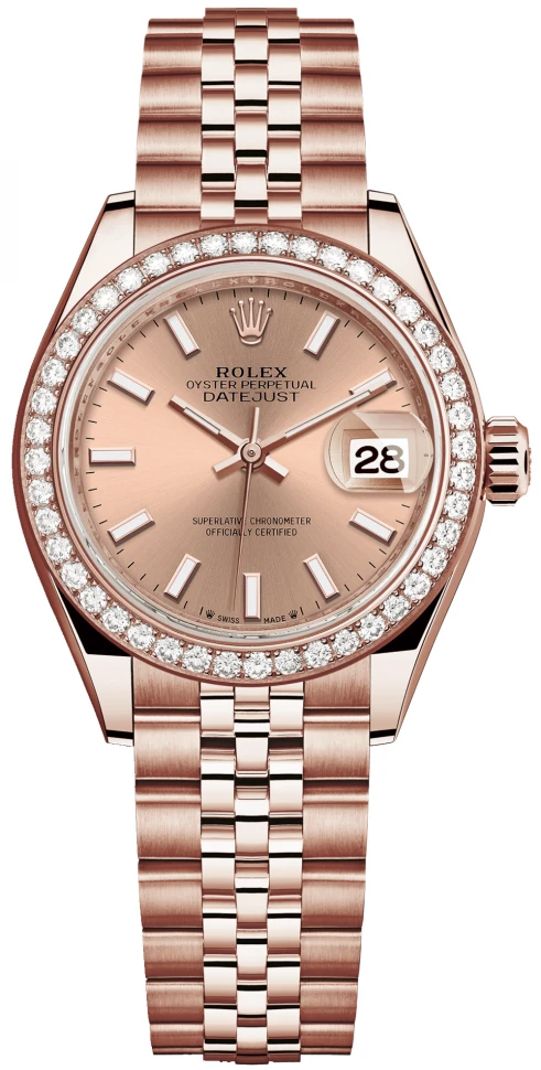 Заказать Rolex  Lady-Datejust Oyster Perpetual 28 Mm  m279135rbr-0026