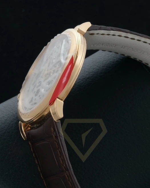 Часы Harry Winston  Midnight Skeleton In Rose Gold  MIDAHM42RR001 / 450/MAS42R