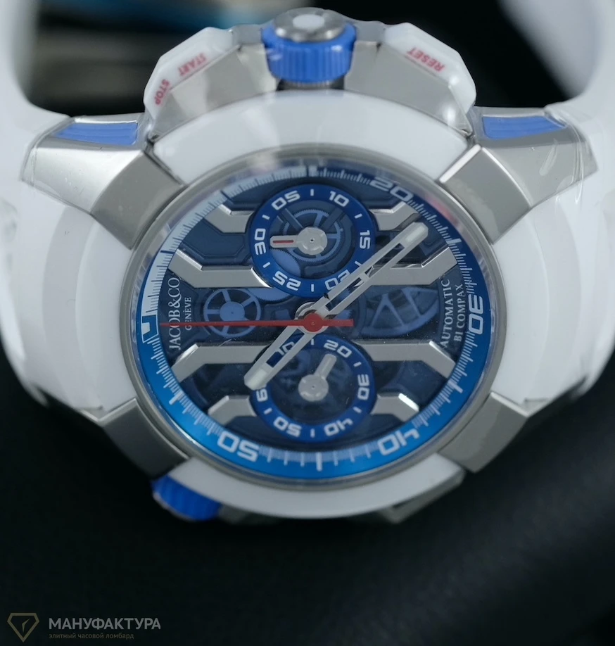 Часы Jacob &amp; Co  Epic X Chrono Summer Edition  EC313.20.PE.LL.GHB4D