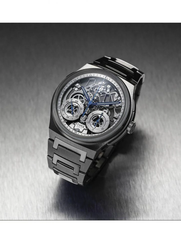 Заказать   Antarctique Chronograph  Rattrapante Silver Grey