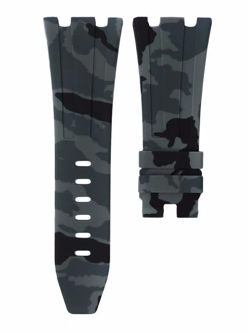 Часовой ремешок Audemars Piguet  Ремешок Для Часов Graphite Camo Ap Diver 42Mm Strap  